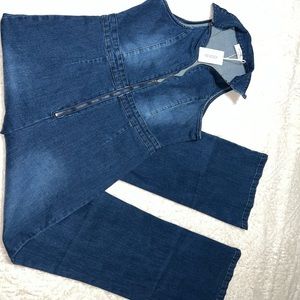 Denim jumpsuit! Never worn NWT